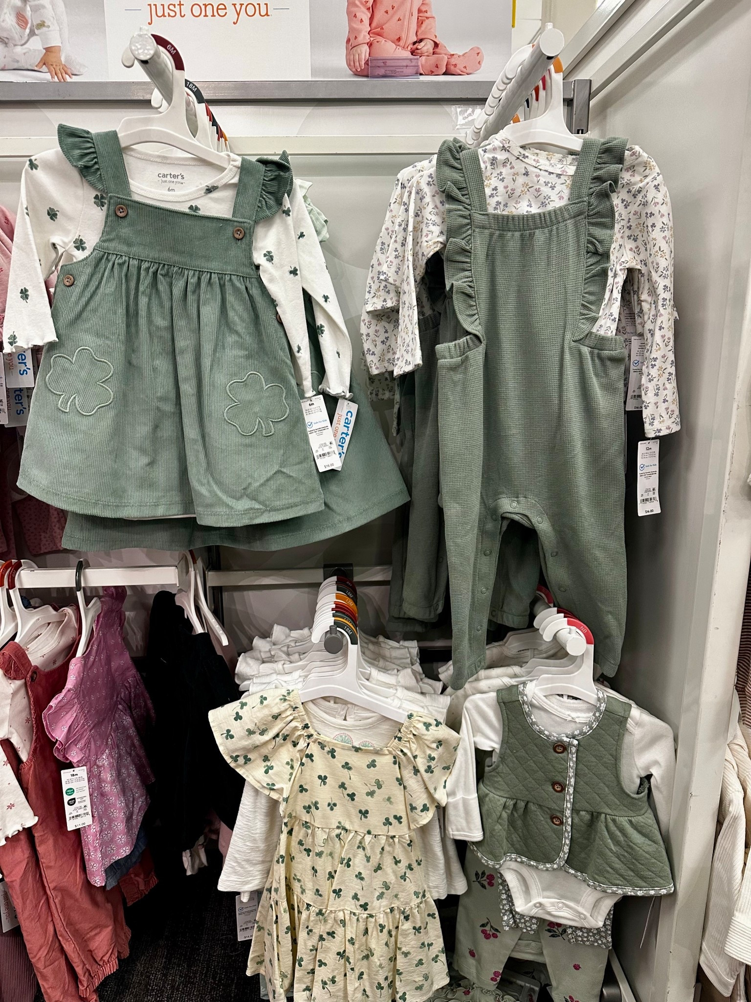 @Target has thee cutest @Carters  little girl st Patrick’s day outfits ☘️

#stpatricksday #babygirl #carters #target #targetbaby

#LTKSeasonal #LTKmomlife #LTKBaby