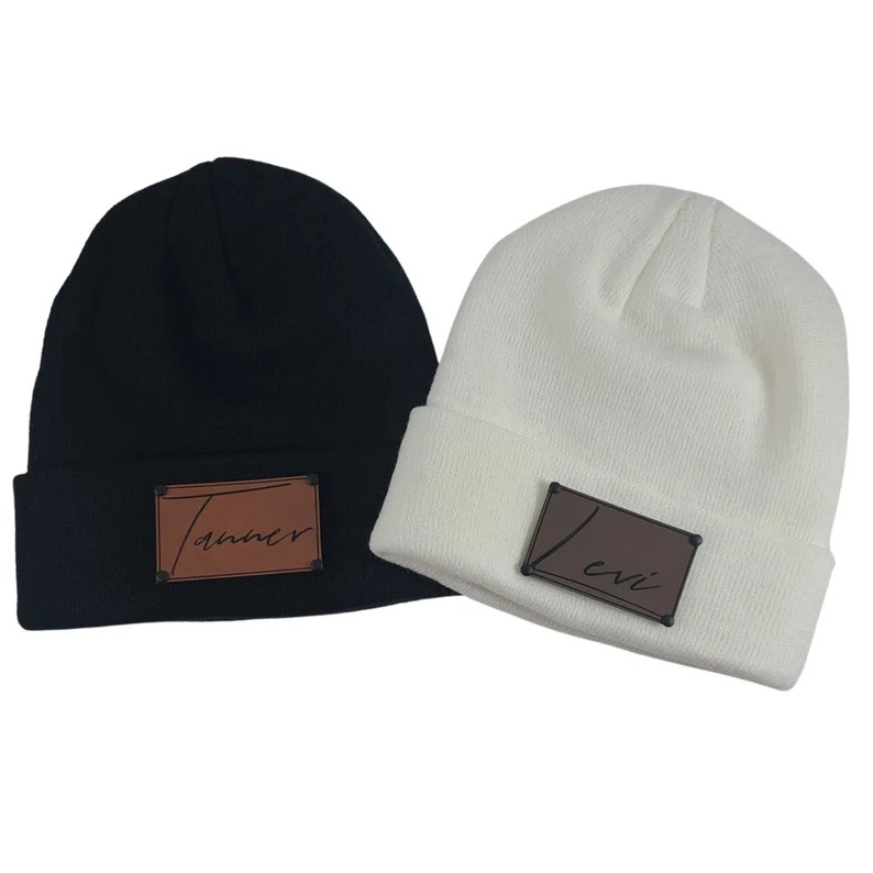 Signature Cursive | Custom Infant Toddler Kids Youth Child Baby Newborn Beanie | Slouchy | Person... | Etsy (US)