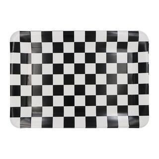 9" x 13" Black & White Checkered Paper Trays, 2ct. by Celebrate It™ | Michaels® | Michaels Stores