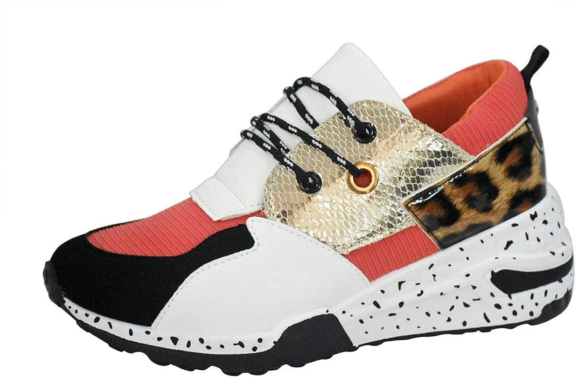 LUCKY STEP Women's Climbing Hiking Retro Jogger Cliff Sneakers Running Sport Trainer Shoes | Amazon (US)