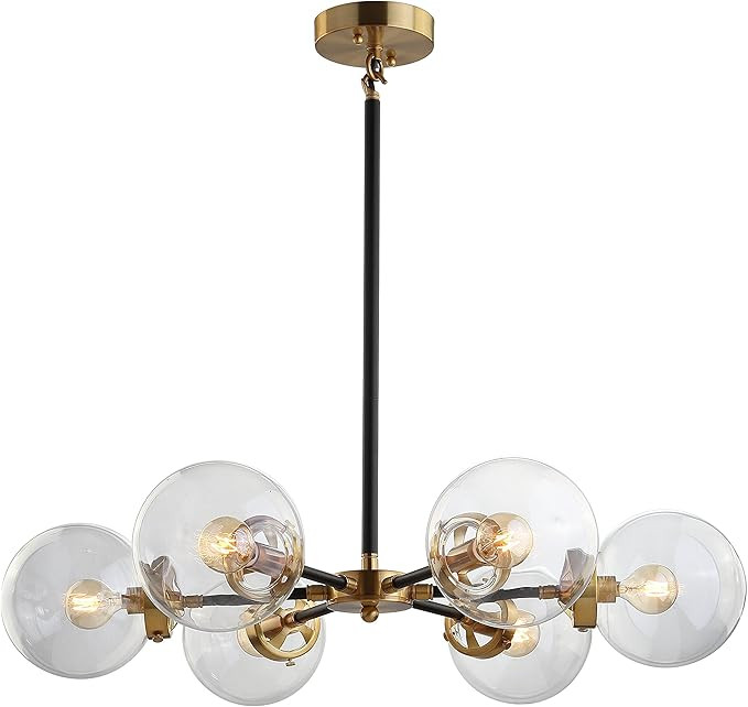 JONATHAN Y JYL9015A Caleb 6-Light 28" Brass Cluster Pendant, Contemporary, Modern, Transitional, ... | Amazon (US)