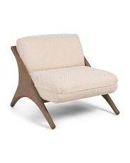 33x27 Georgia Solid Ash Wood Frame Accent Chair | TJ Maxx