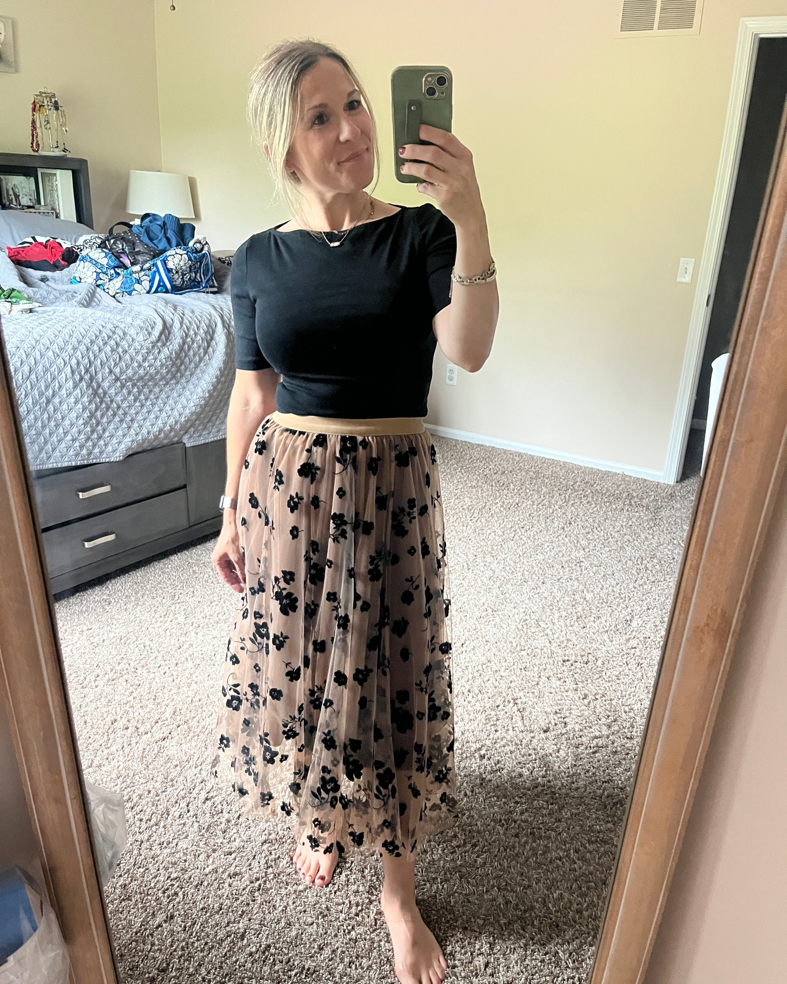 Today’s in the office outfit. Felt like looking cute-ish.

#LTKootd #LTKmomlife #LTKgrwm