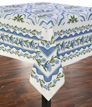 Tabitha Collection Floral Print Tablecloth | Dillard's