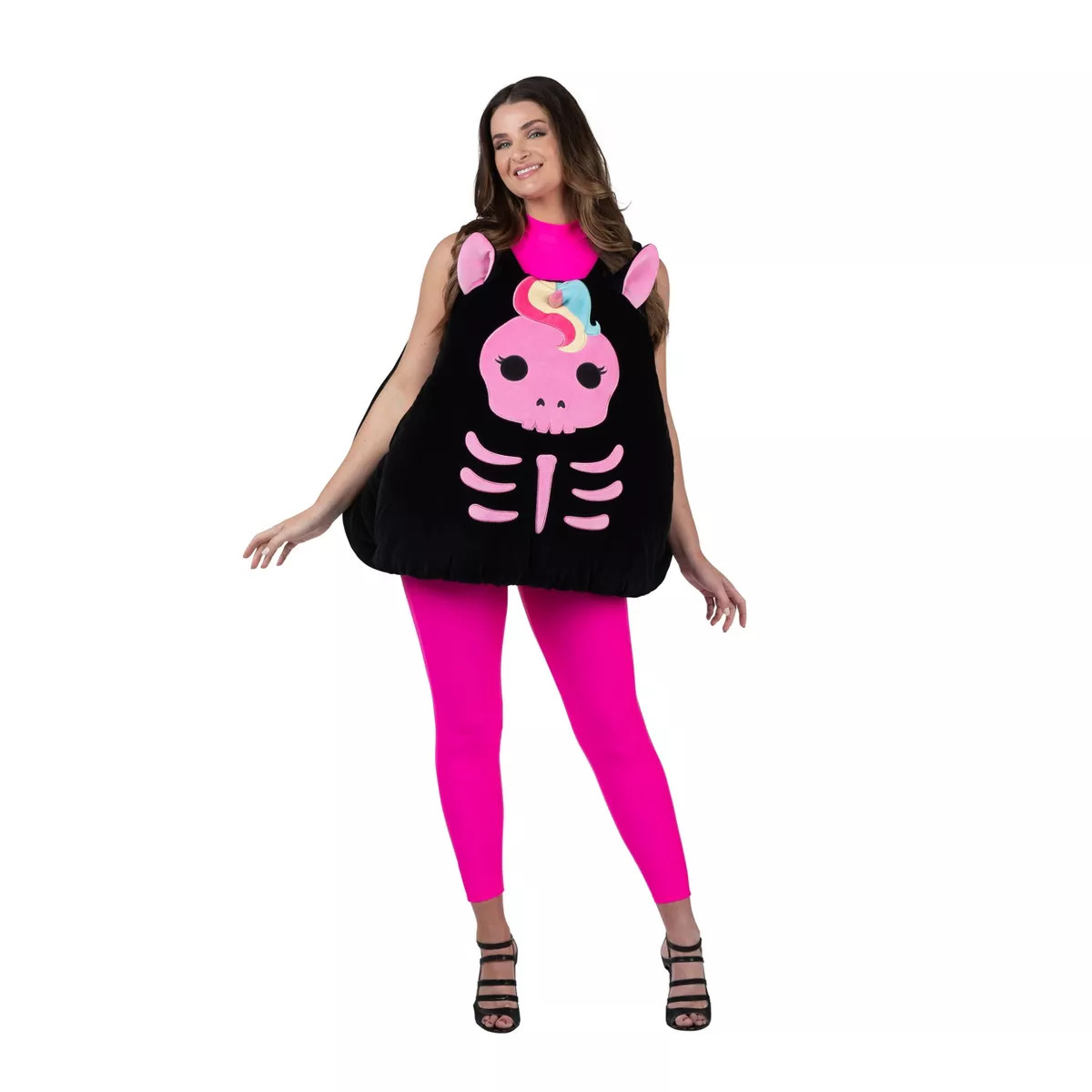 Squishmallows Adult Sketlana the Skeleton Halloween Costume One Size Fits Most | Target