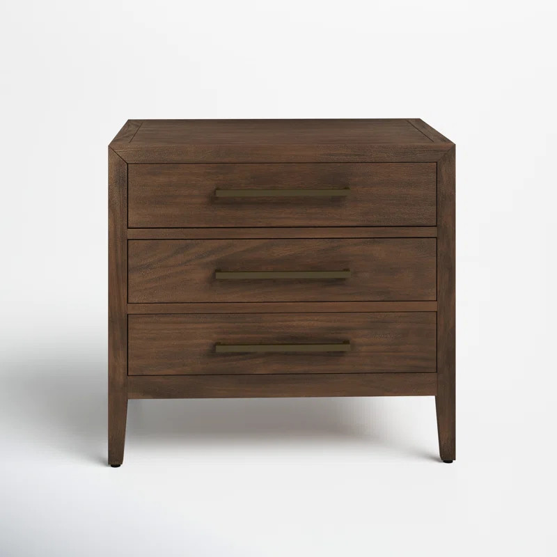 Kimana Solid + Manufactured Wood Nightstand | Wayfair North America