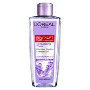 L'Oreal Paris Revitalift Filler [+Hyaluronic Acid] Face Toner 200ml | Boots.com