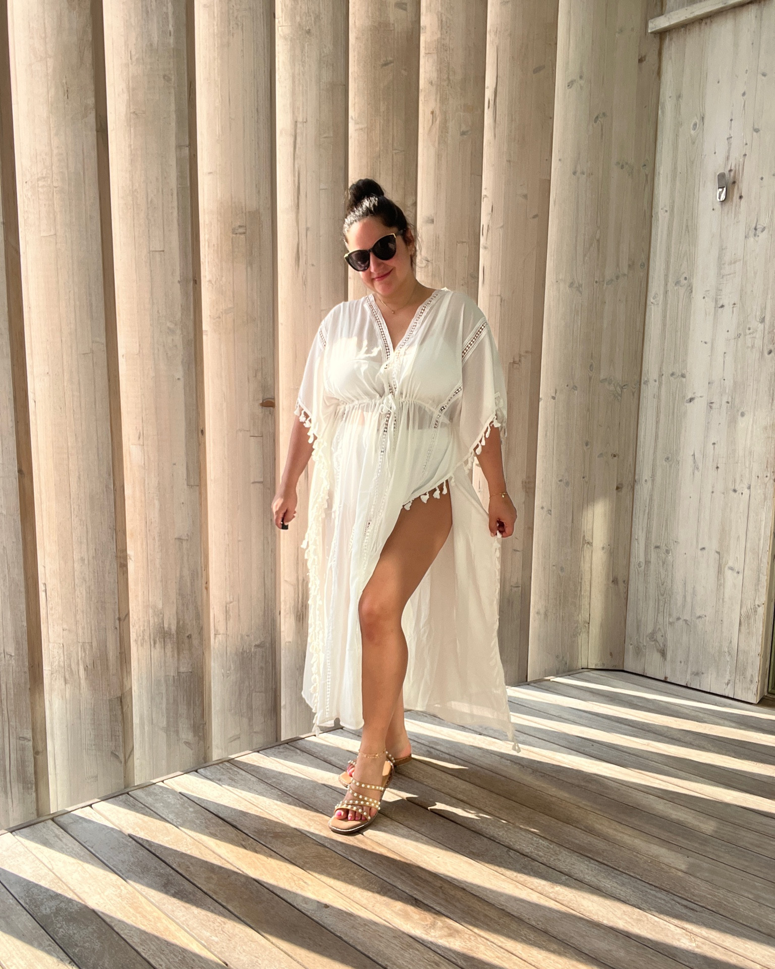 A beautiful white bikini and white swimsuit coverup moment 🥰 both from amazon! I can’t get enough of the pearl studded sandals, so cute and feminine! 

Wearing an XL in the swimsuit

Amazon swimsuit, coverup, white swimsuit, bikini, amazon sandals, midsize style, curvy style

#LTKcurves 

#LTKswim #LTKFestival