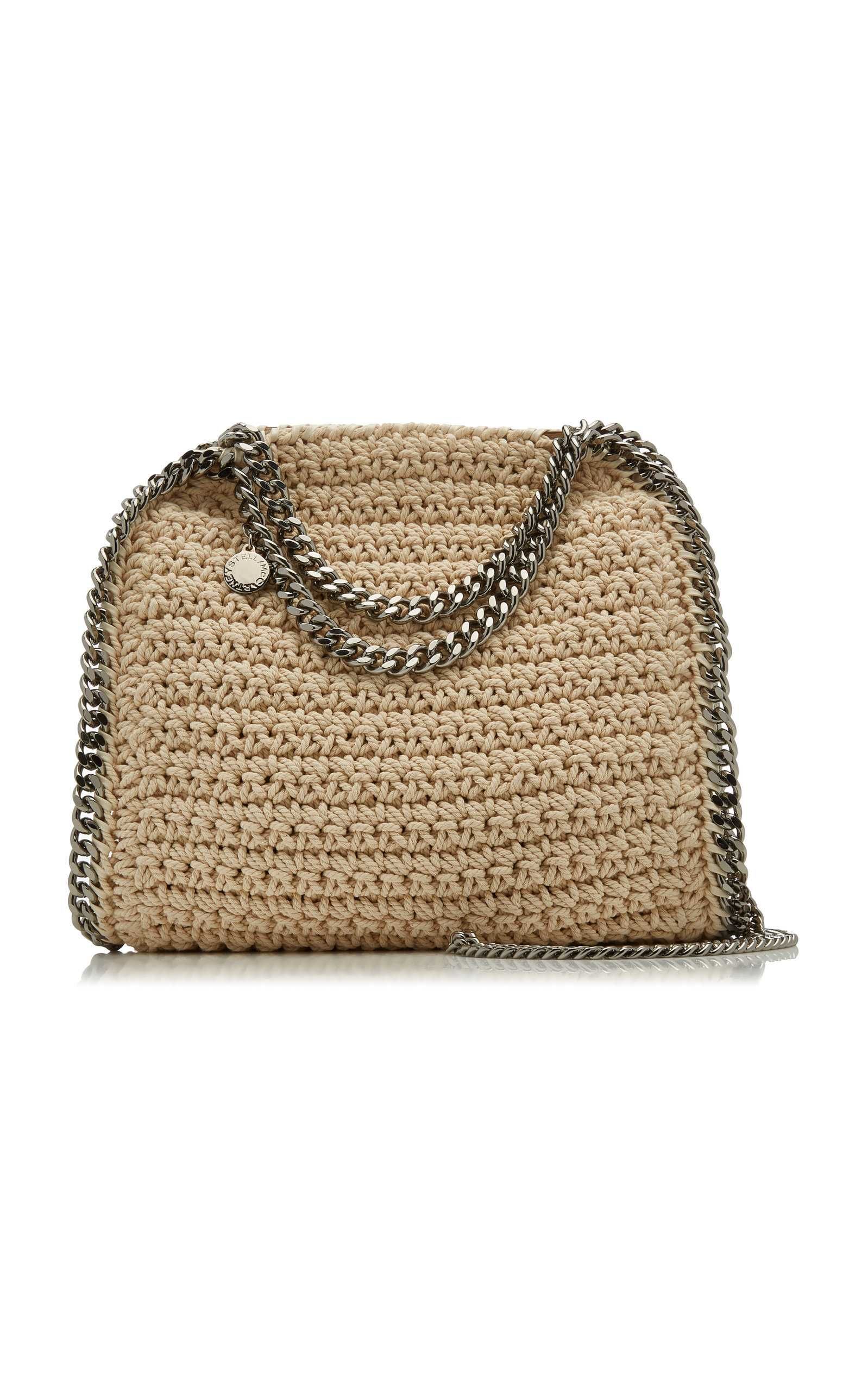 Mini Falabella Crocheted Cotton Tote Bag | Moda Operandi (Global)