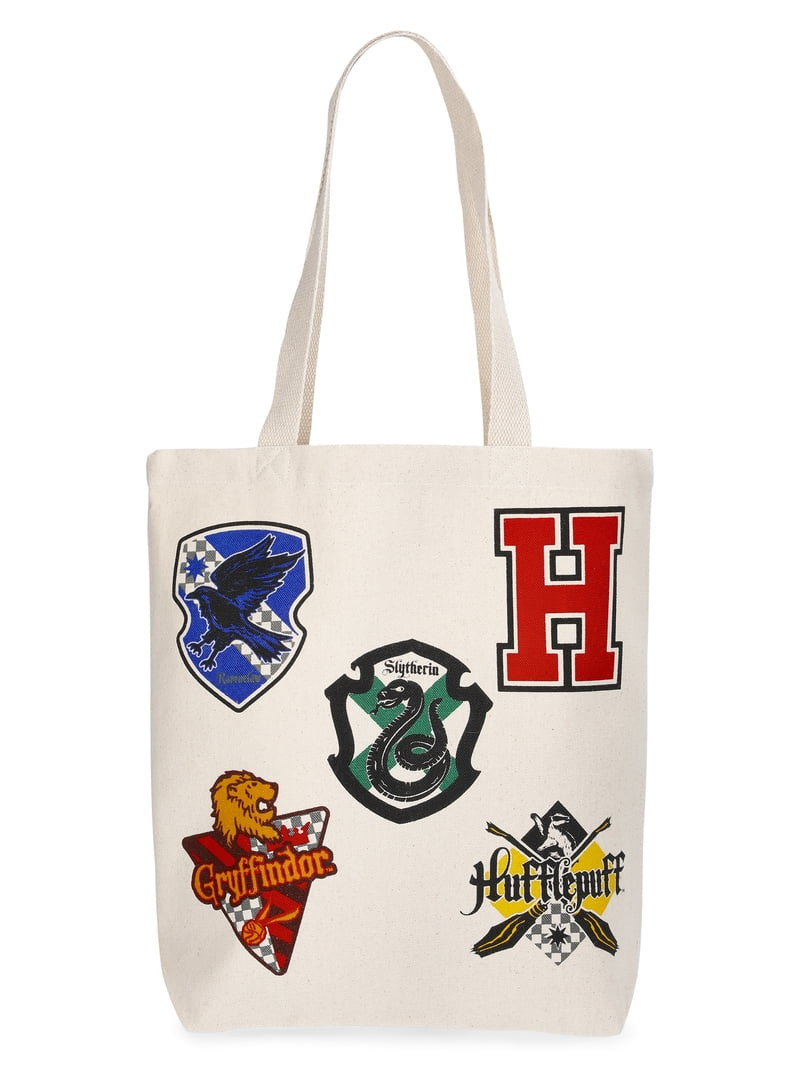Harry Potter Women's Sigils 13.5" Tote Bag, Natural Canvas | Walmart (US)