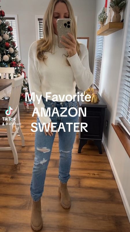 Amazon sweater , winter fashion , amazon outfits 

#LTKstyletip #LTKfindsunder50 #LTKSeasonal