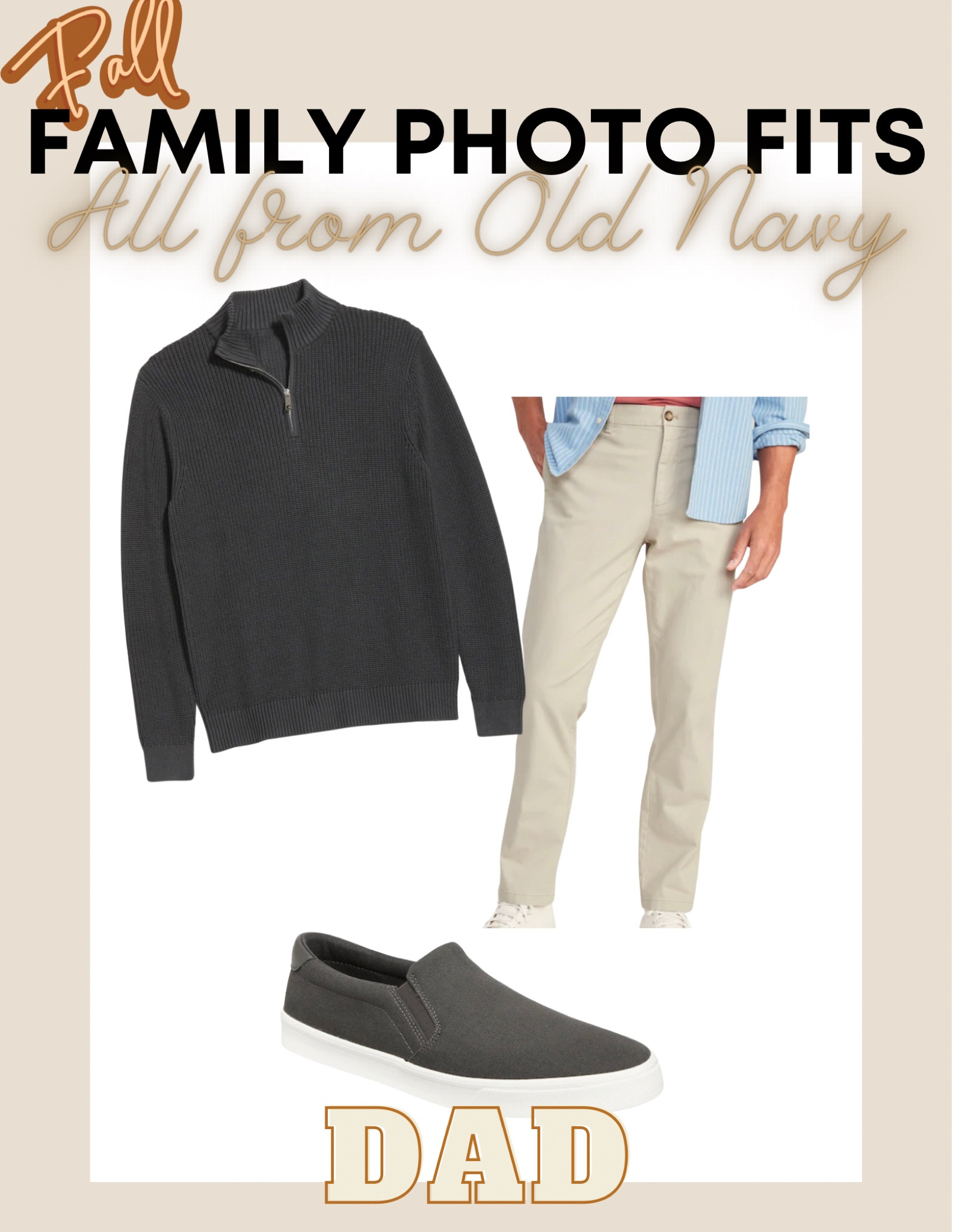 Fall family photo outfits for dad, exclusively from Old Navy 

#LTKfamily #LTKsalealert