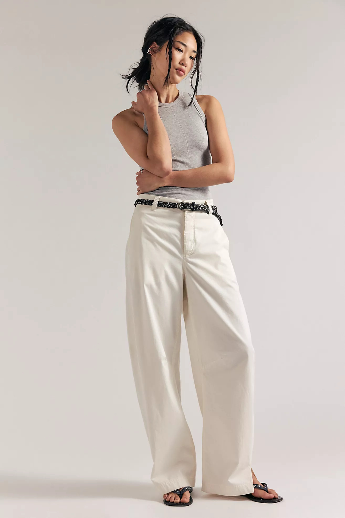 We The Free Stand Up Barrel Chino Pants | Free People (Global - UK&FR Excluded)