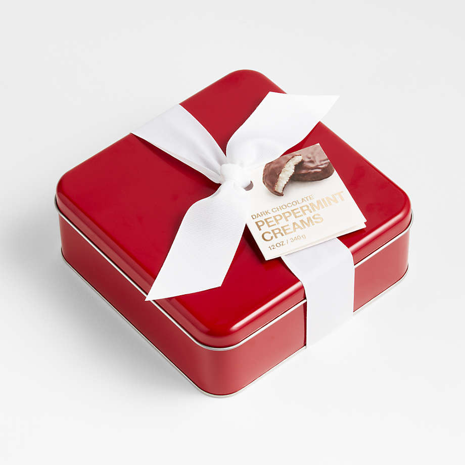 Dark Chocolate Peppermint Creams + Reviews | Crate & Barrel | Crate & Barrel