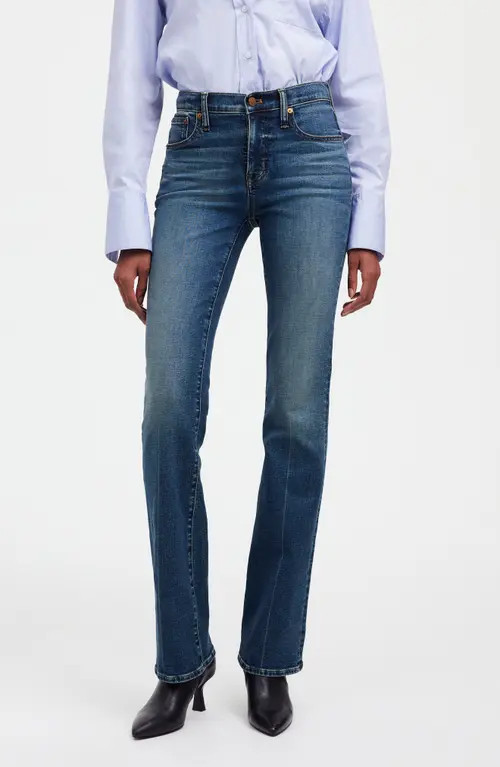 Madewell Kick Out Full-Length Jeans in Devito Wash at Nordstrom, Size 33 | Nordstrom