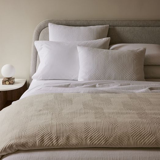Modern Geo Duvet Cover & Shams | West Elm (US)
