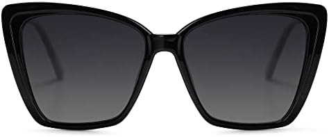 SOJOS Trendy Polarized Sunglasses For Women Retro Womens Oversized Square Cat Eye Sun Glasses UV ... | Amazon (US)