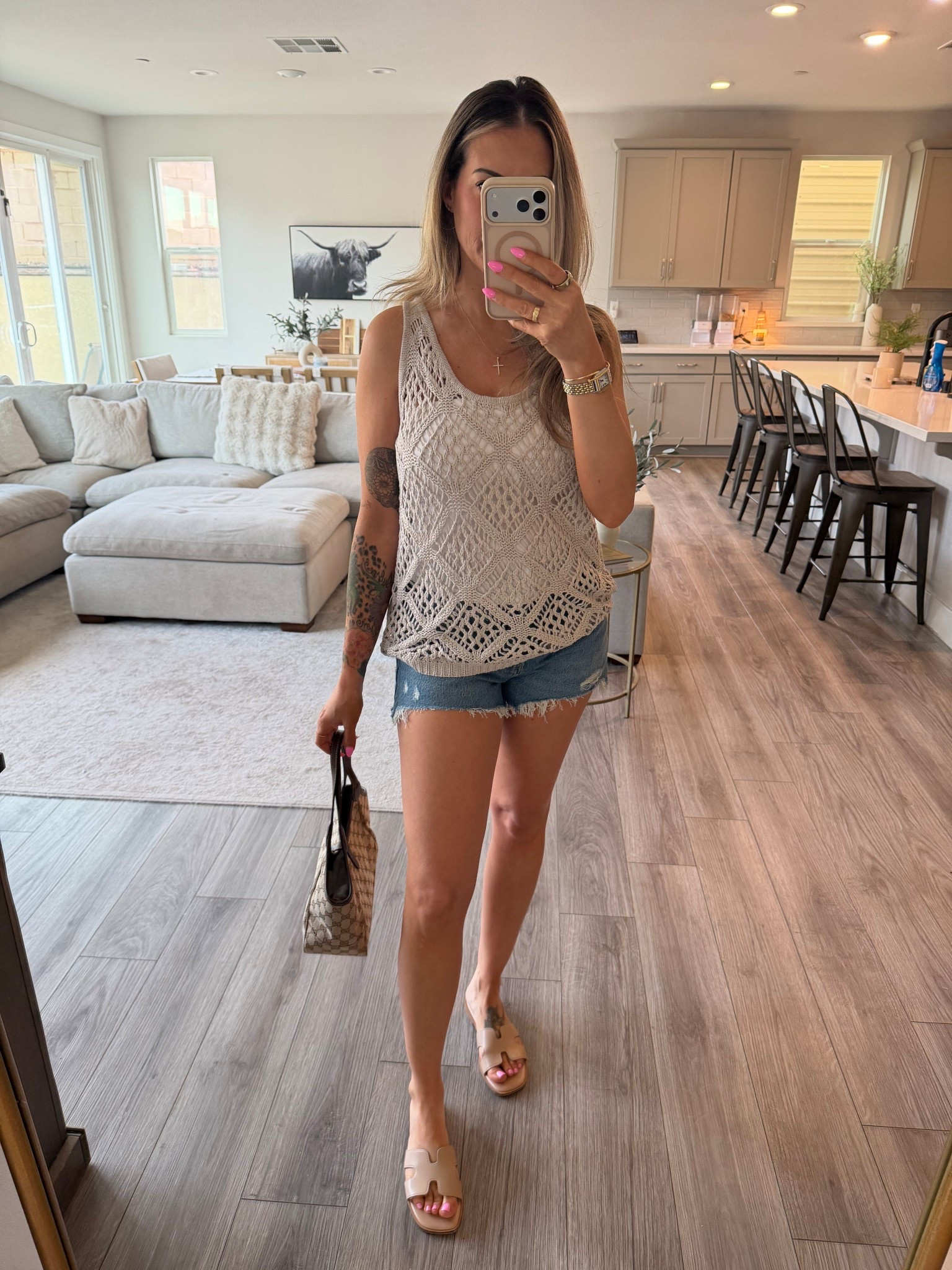 Wearing a size small in the tank which could also double as a swim cover! Wearing size 28 in the shorts  

#LTKootd #LTKgrwm #LTKmomlife