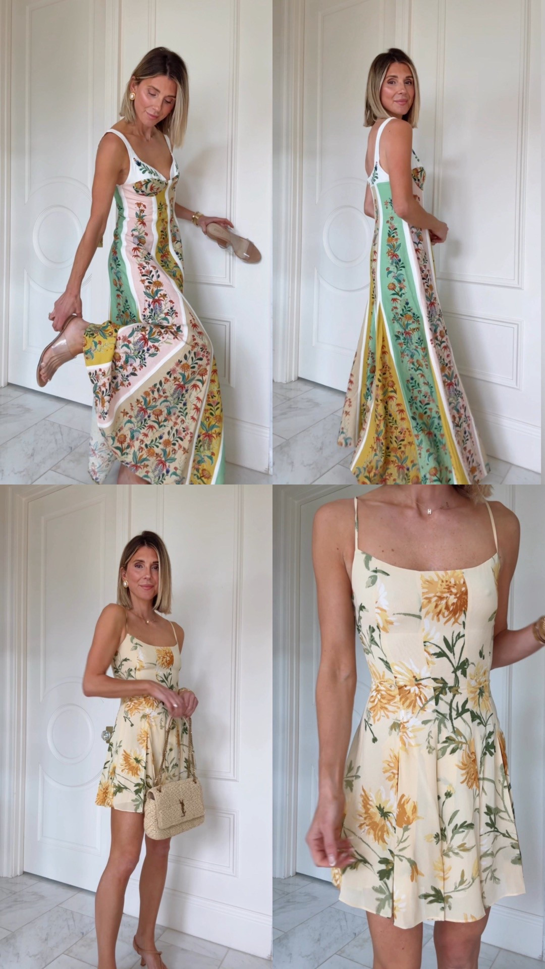 The prettiest floral cheeses for summer. I'm wearing size xs - these fit tts 