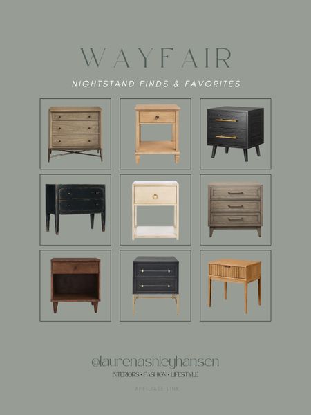 Wayfair nightstands that I’m loving! All of these have such beautiful shapes and details to them. The scalloped drawers, brass bases, long pull handles, and distressed finishes. Such beautiful pieces! 

#LTKstyletip #LTKhome