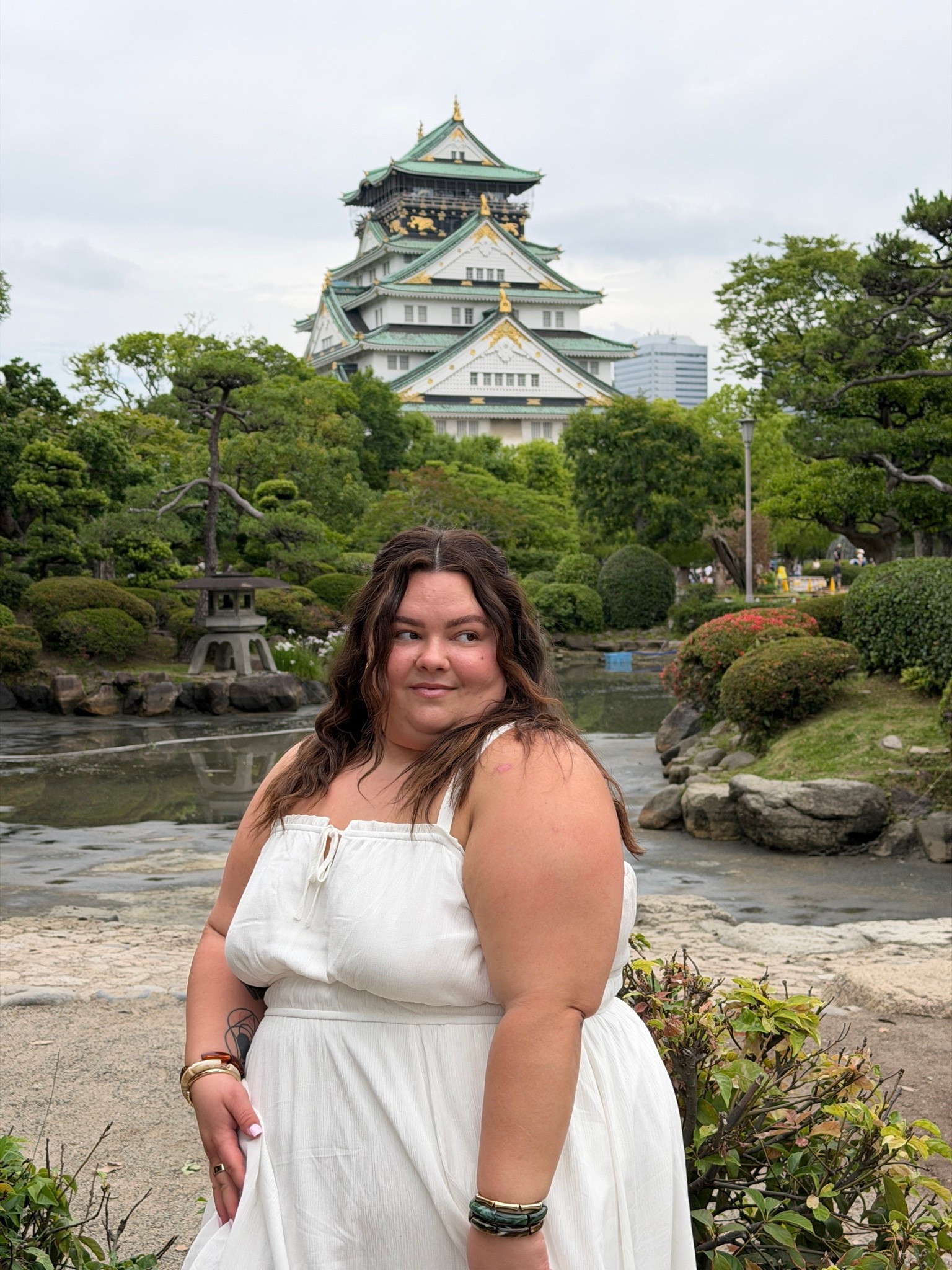 Plus size outfit I wore to Osaka Castle in Japan.
- white dress: @Torrid size 2

#LTKMidsize #LTKootd #LTKPlusSize