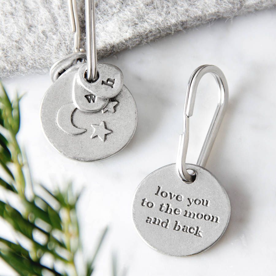 'Moon And Back' Keyring | Not On The High Street