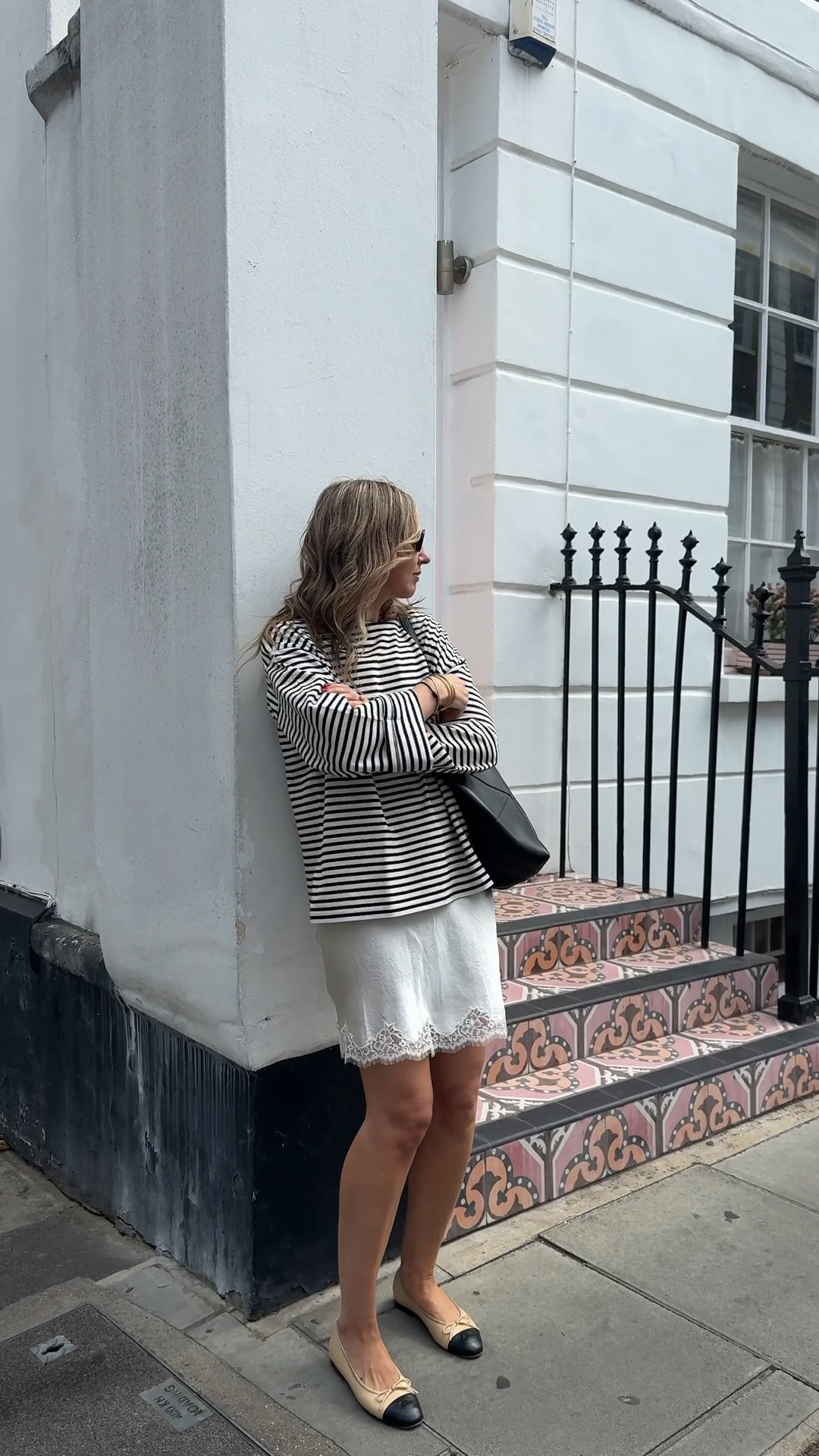 Heatwave approved: mixing print + texture 🤍
I’m breaking down exactly how I add print to my outfits in my latest Substack 

Stripes | Lace Skirt | The White Company | J.Crew 

#LTKuk #LTKeurope #LTKstyletip