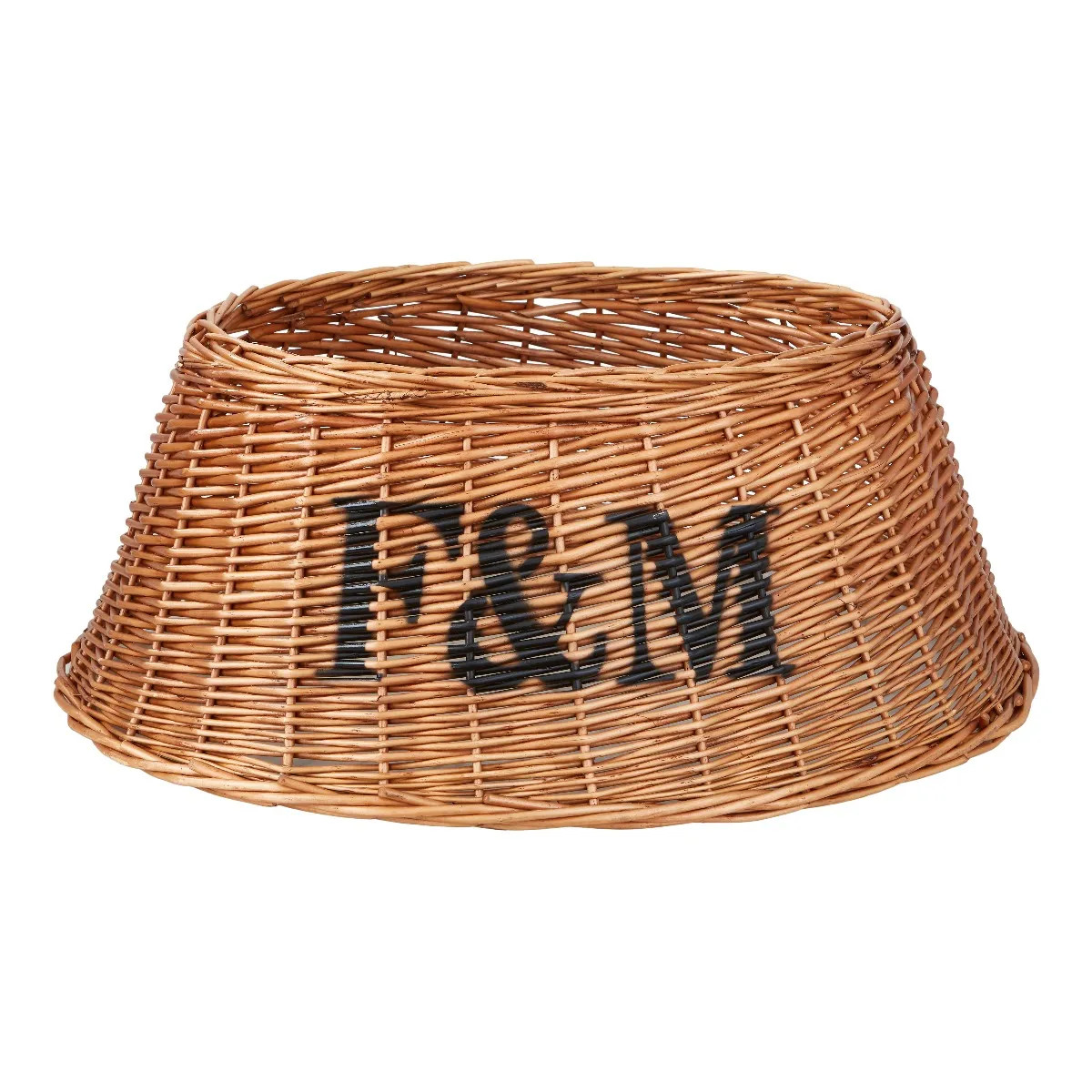 Fortnum’s Wicker Christmas Tree Skirt | Fortnum & Mason