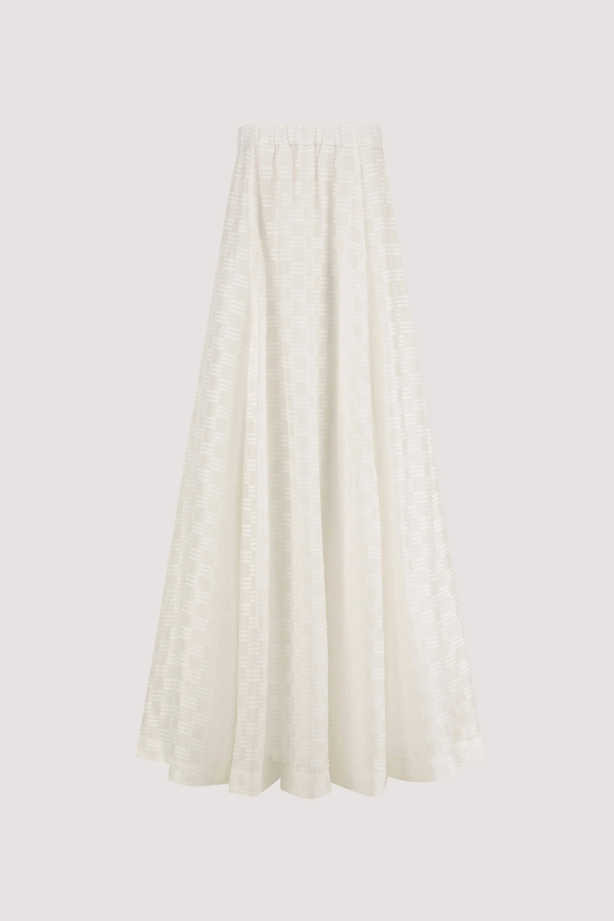 ELBA WHITE SHEER STRAPLESS DRESS | DISSH