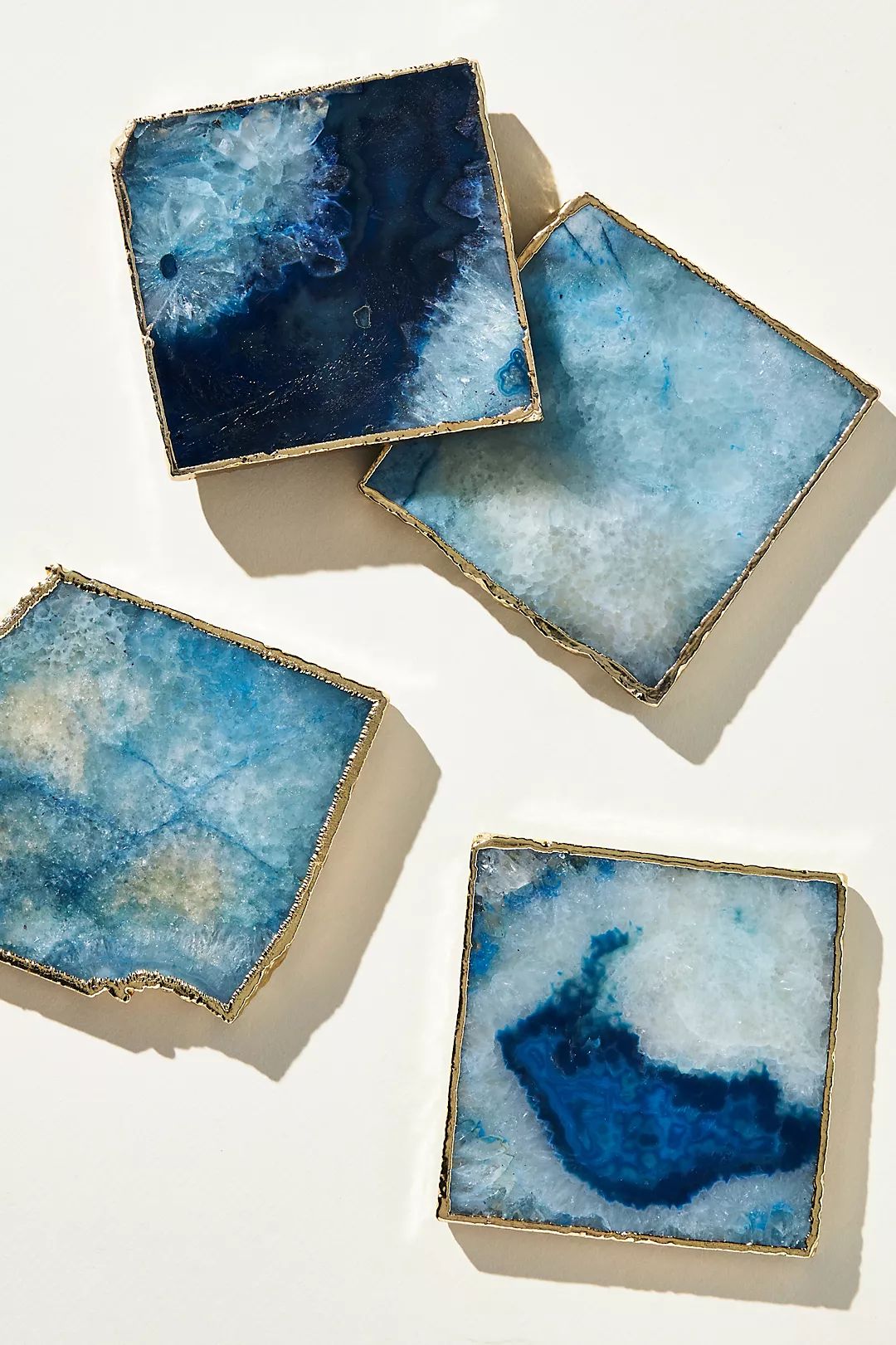 Gilded Agate Coaster | Anthropologie (US)