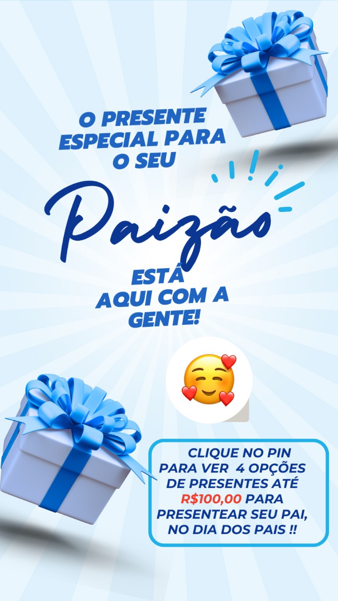 🎁✨ Dia dos Pais chegando e você ainda não escolheu o presente perfeito? 

Não se preocupe, estamos aqui para te ajudar! ❤️👨‍👧‍👦

#LTKbrasil #LTKstyletip #LTKbeauty