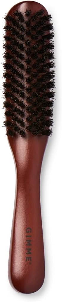 Gimme Beauty - Soft Boar Bristle Hair Brush - Smoothing Scalp Stimulator & Boar Bristle Brush for... | Amazon (US)