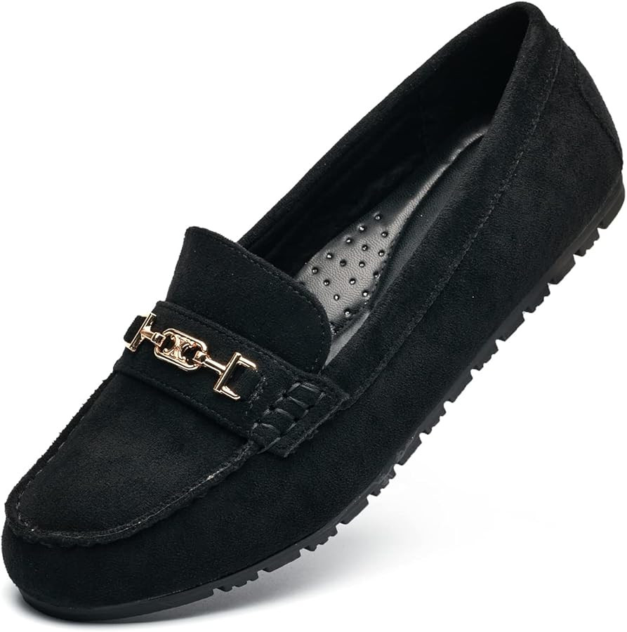 DeYashopin Women's Flats Shoes Leisure Shoes Slip On Work Shoes Comfort Walking Shoes | Amazon (US)