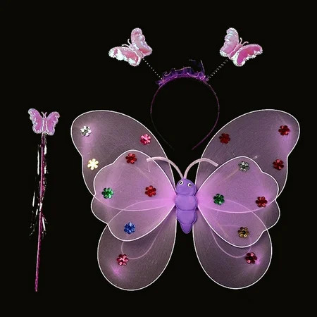 Toys For 4 Year Old Girls Wand Led Wing Girls Flashing Headband 3pcs/Set Toy Education Vintage for B | Walmart (US)