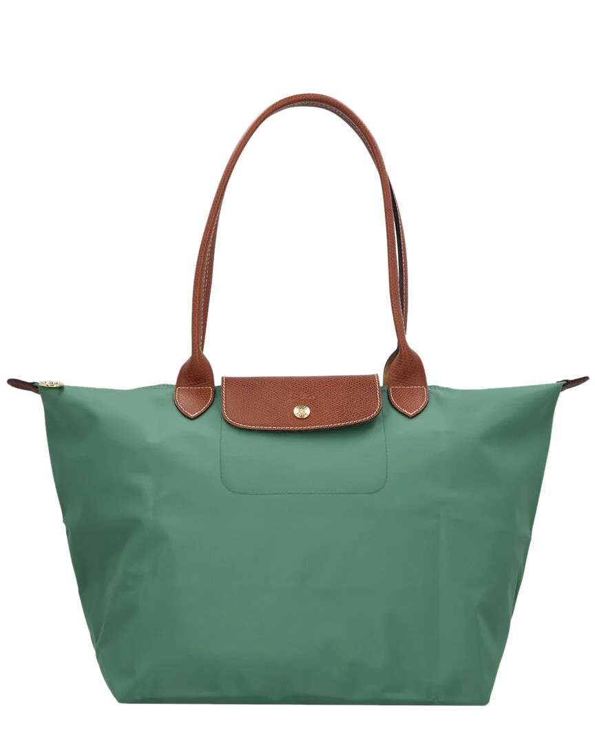 Longchamp Le Pliage Original Large Canvas & Leather Tote | Shop Simon