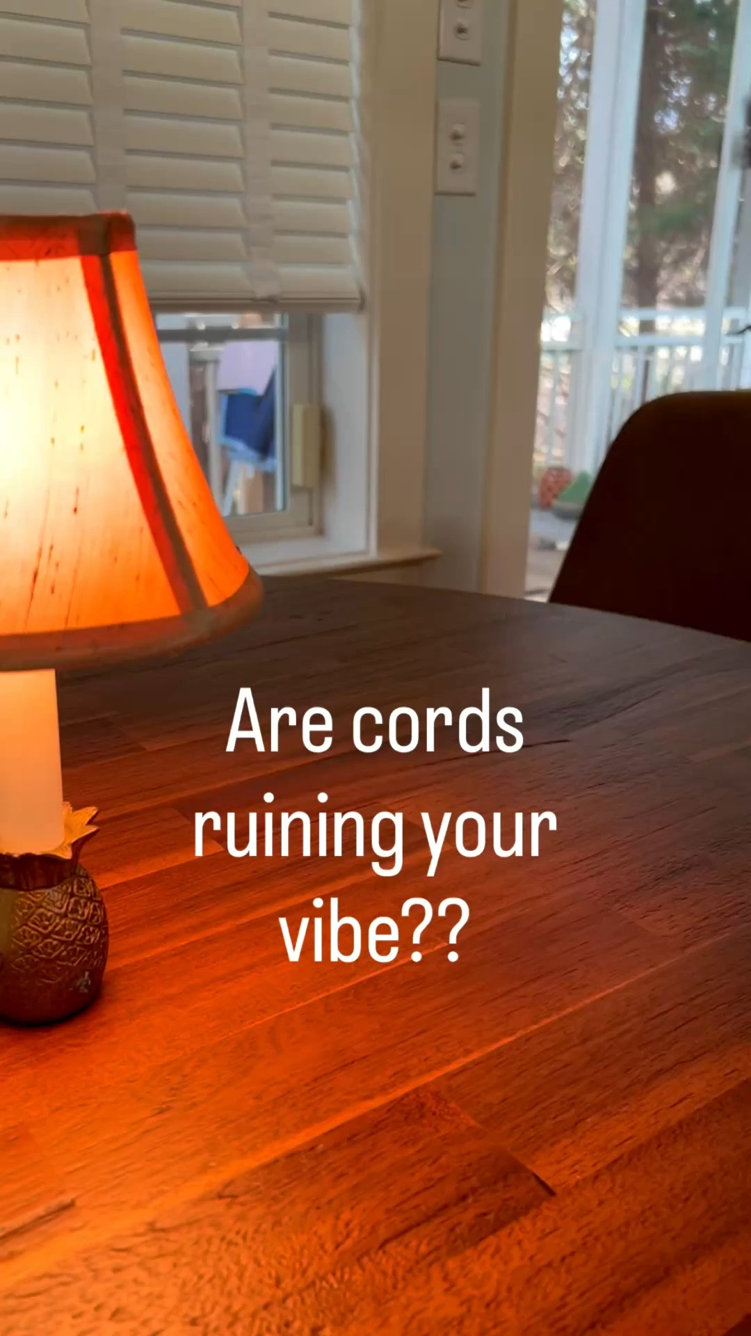 Nothing worse than too many cords! I recently discovered a great solution…rechargeable lightbulbs! Make sure the lamp is UNPLUGGED before cutting the cord and then voila! These lightbulbs are the E12 size (for candelabra lamps or chandeliers) and they have a remote with difference brightness/color options. #diy #lifehack #lifehacks #amazonfind #amazonhome #lightbulbs #lamps #lighting 

#LTKHome #LTKvlog #LTKstorytime