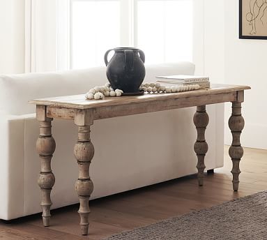 Bander 72" Reclaimed Wood Console Table | Pottery Barn (US)