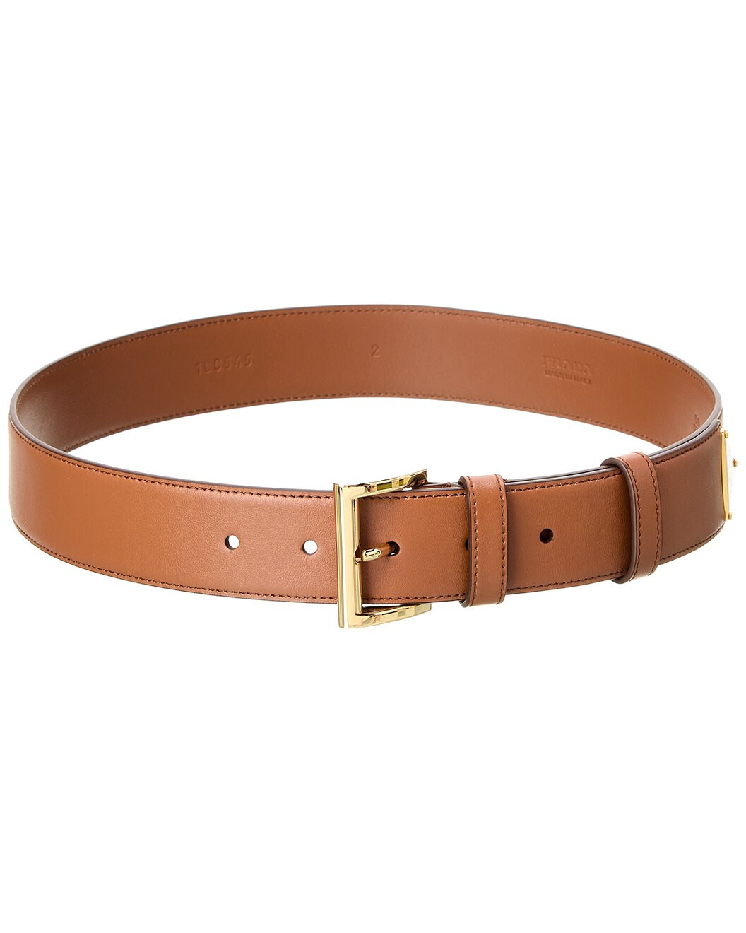 Logo Leather Belt | Gilt & Gilt City
