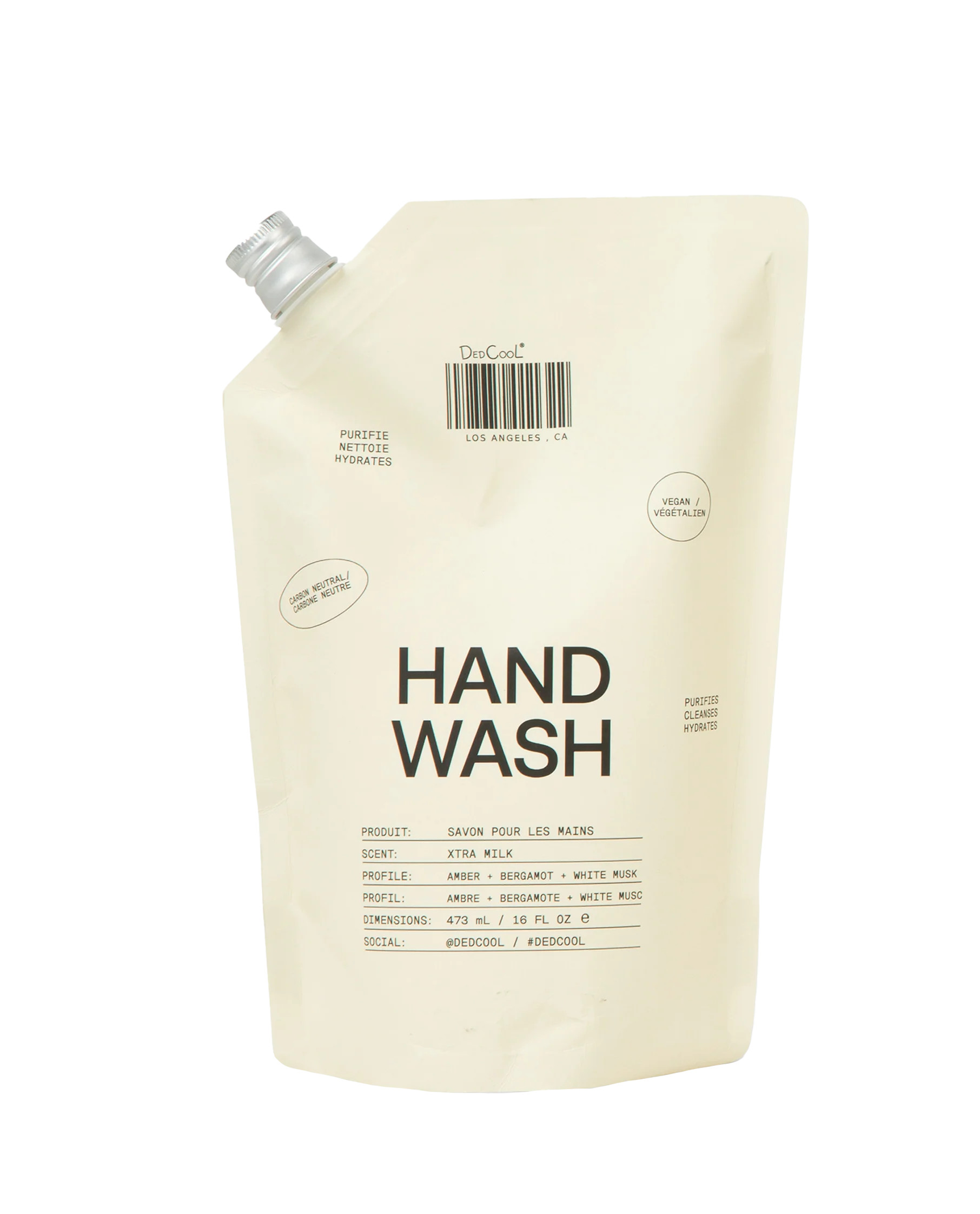 Hand Wash Refill Xtra Milk | DedCool