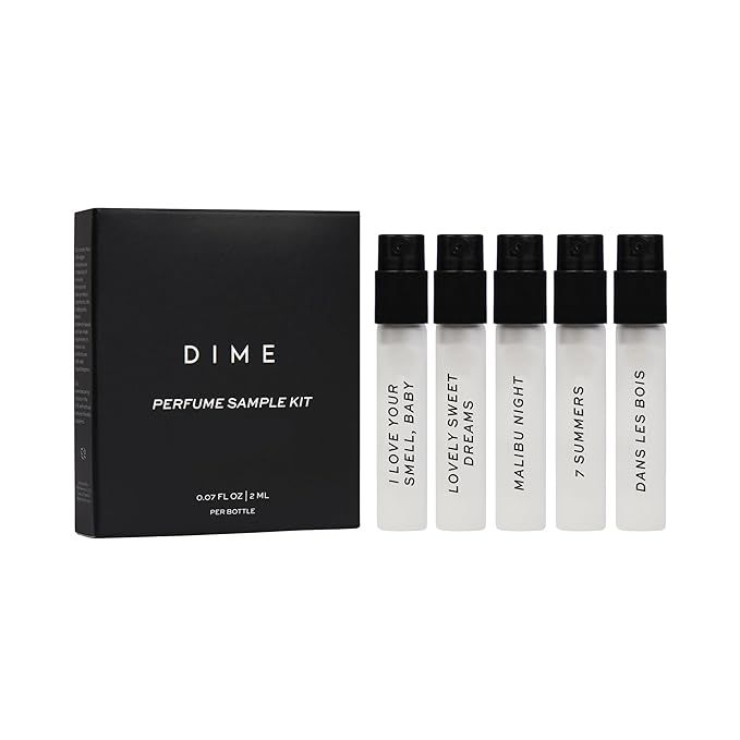 DIME Beauty Perfume Sampler, Hypoallergenic, Clean Perfumes, Eau de Toilette For Women (Set of 5,... | Amazon (US)