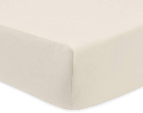 American Baby Company 100% Natural Cotton Percale Fitted Crib Sheet for Standard Crib and Toddler... | Amazon (US)