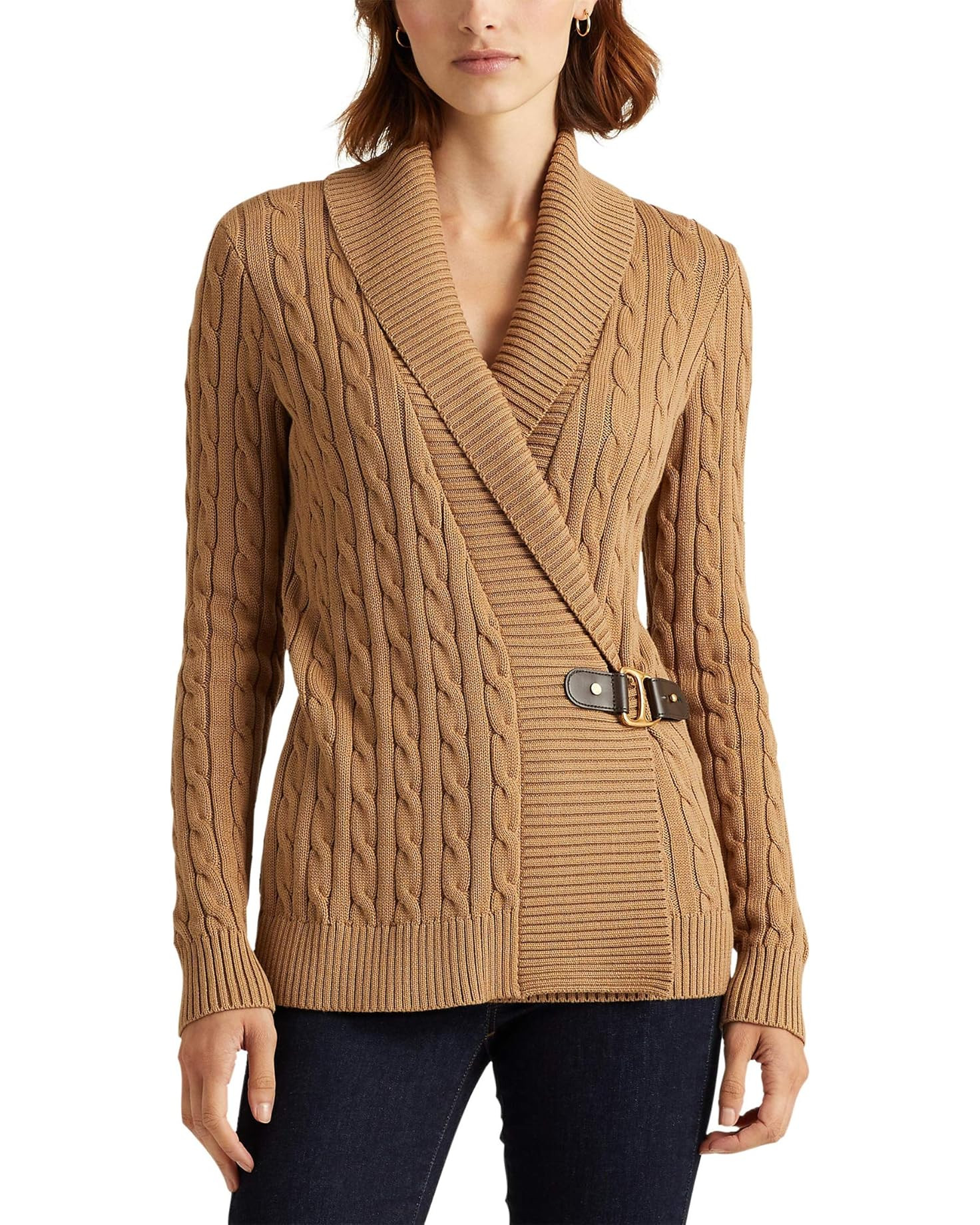 Buckled Cotton Sweater | Zappos