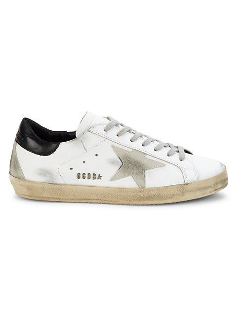 Men's Super-Star Leather Sneakers | Saks Fifth Avenue OFF 5TH
