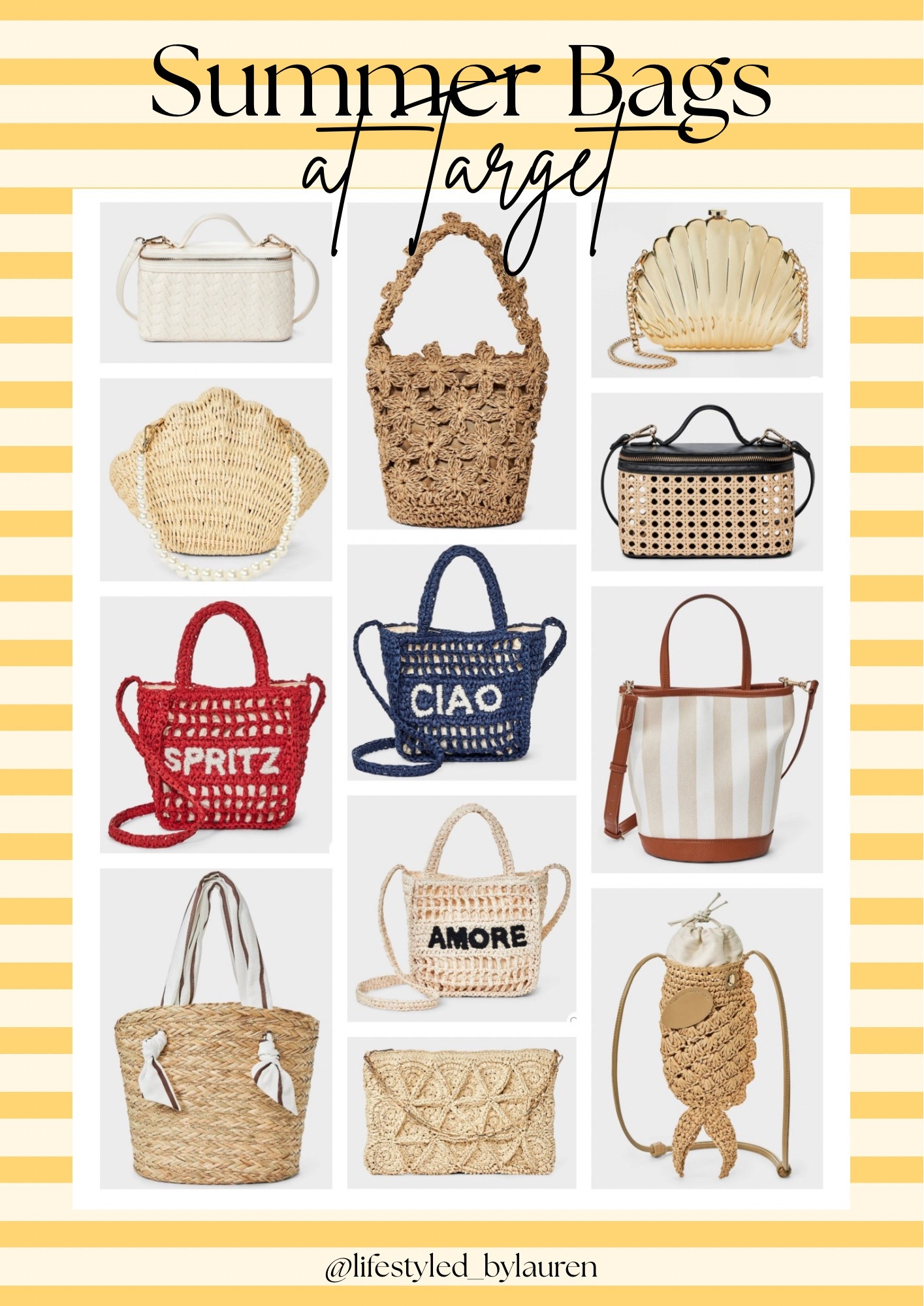 LOVE these bags for summer and they are 40% off through Mother’s Day! 🐚

#LTKSaleAlert #LTKFindsUnder50