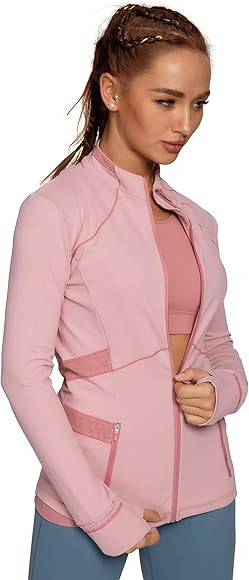 QUEENIEKE Womens Running Sports Jacket Full-Zip Sweaters Slim Fit 8205 | Amazon (CA)