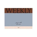 Papier To Go Tear Away Weekly Desk Pad, Colorblock, 9.5 x 7.1", Blue | Walmart (US)