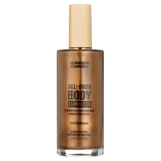 Hard Candy Sheer Envy All Over Body Luminizer, Body Oil, Lit It Up Bronze, Gold | Walmart (US)