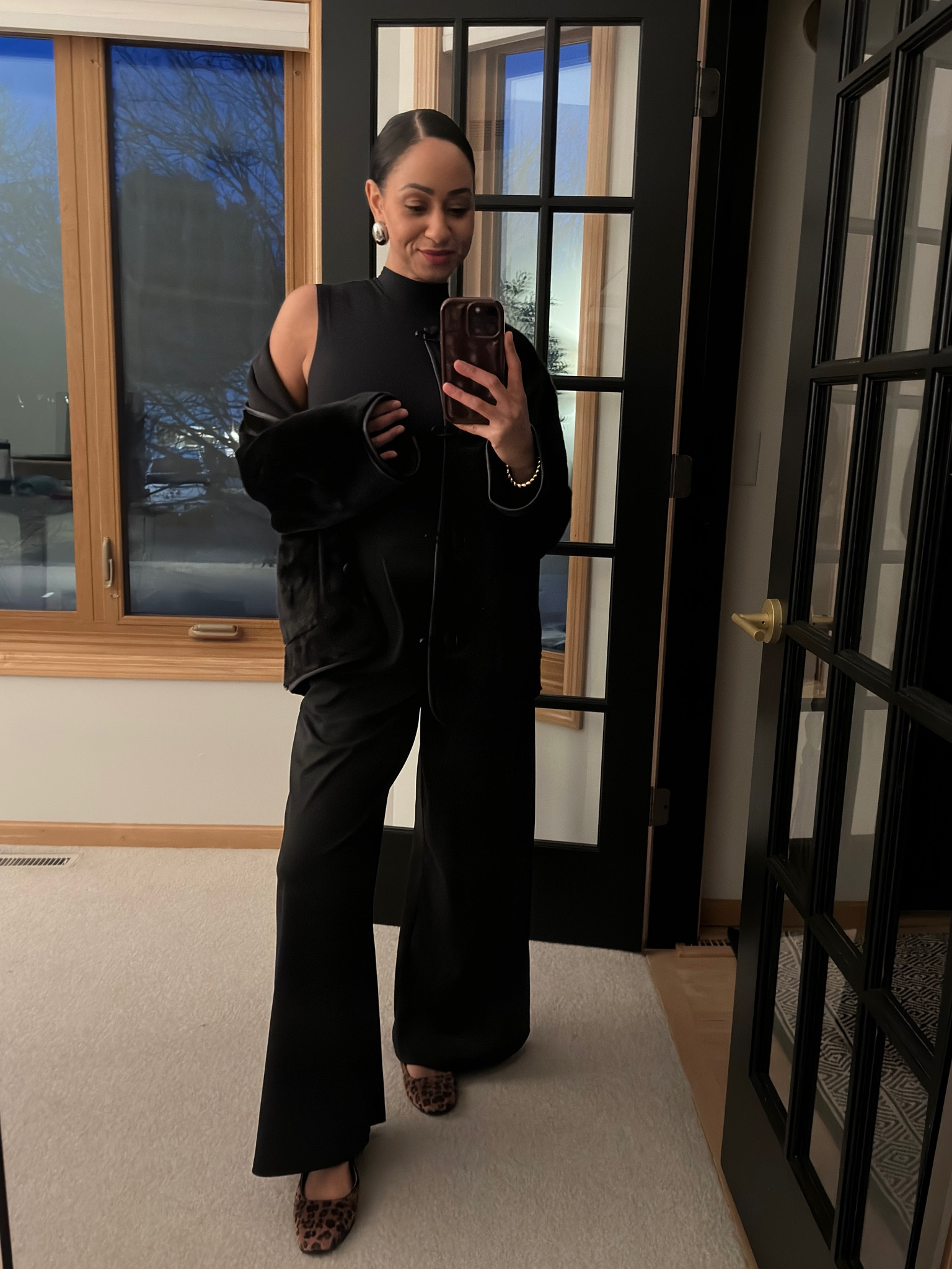 Girl’s night 🖤💃🏽

We went out for dinner and salsa dancing. I had to bring the ballerina/Mary Jane shoes out. There was no way I would have lasted in heels. This was a true test for these shoes and they held up amazing!! Adding the heel protectors to keep my heels safe from blisters was an absolute game changer! I danced for 2 1/2 hours without any issues AND no blisters! 

This fur coat kept me so cozy and warm while we walked from place to place. This would be the perfect New Year’s Eve jacket. I sized down from my regular size. I really didn’t know what to wear out salsa dancing, but this was the perfect outfit to move around in. I was comfortable and we had so much fun!

#LTKHoliday #LTKShoeCrush #LTKParties