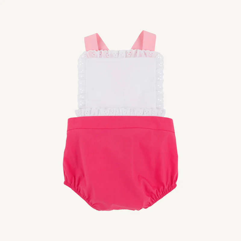 Sally Sunsuit - Palm Spring Punch & Sandpearl Pink | The Beaufort Bonnet Company