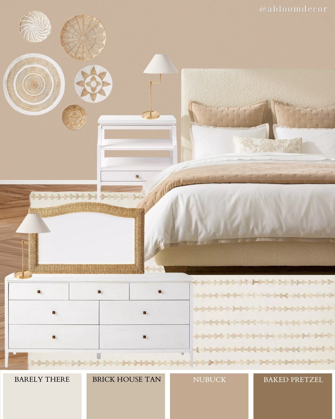 Serene Tan and Cream Contemporary Bedroom Design

#LTKHome